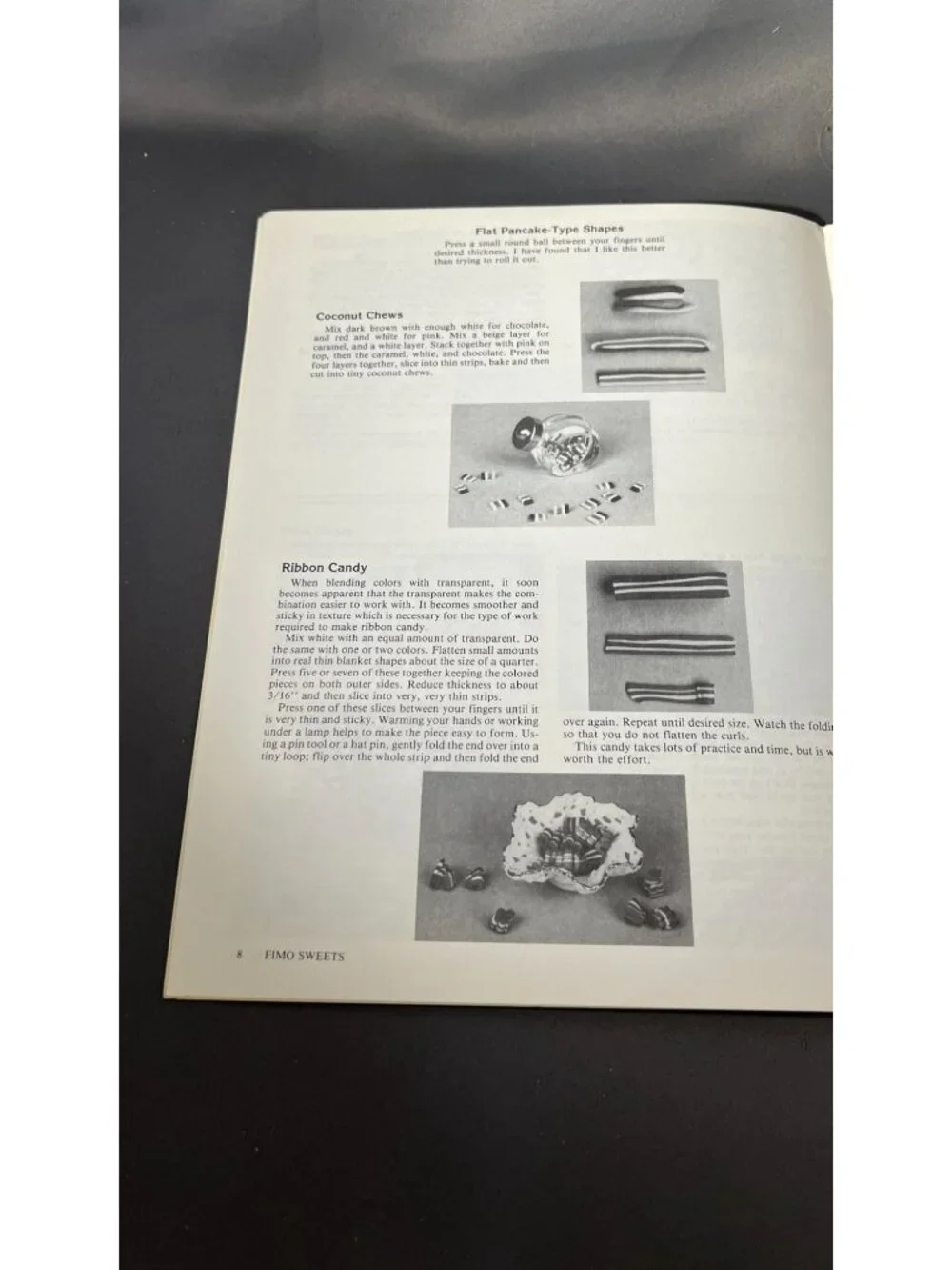 Fimo Sweets Craft Guide By Esther Olson 1983